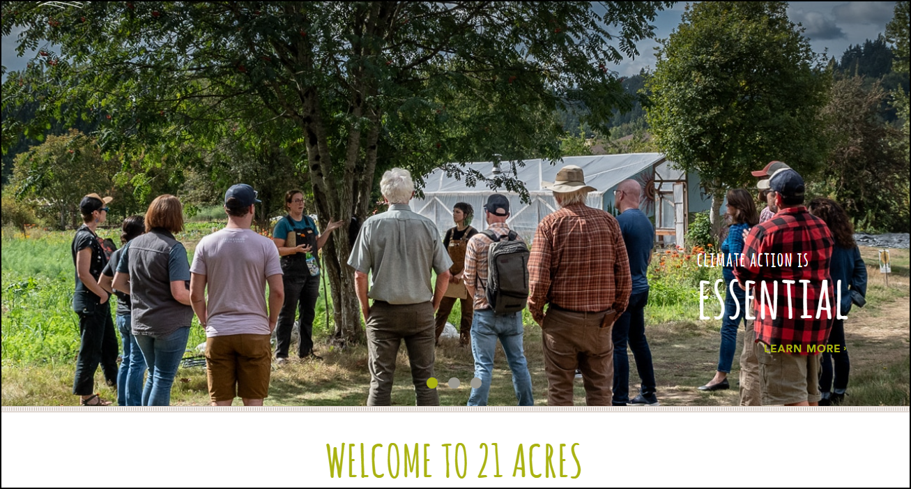 21 Acres is Looking for a Facilities Specialist (Part-time)